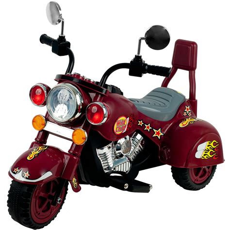 Ride on Toy, 3 Wheel Trike Chopper Motorcycle for Kids by Hey! Play ...