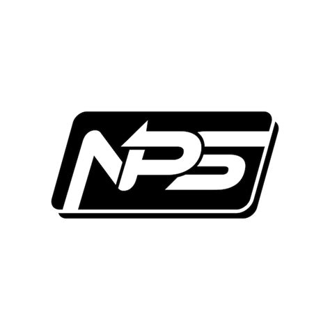 Premium Vector | Letter nps logo design