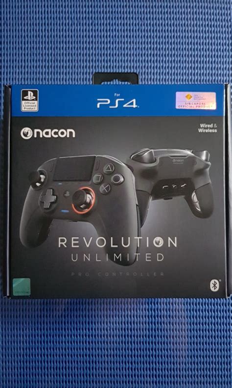 Nacon Revolution Unlimited Pro Controller (PS5/PS4/PC), Video Gaming ...