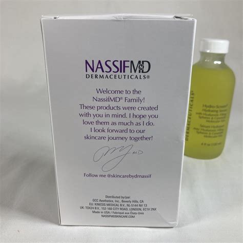 New Nassif Md Hydro-Screen Hydrating Serum 4 fl oz Bottle - Hyaluronic ...