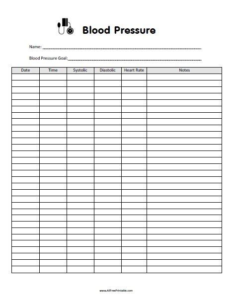 Printable Blood Pressure Chart Fill Online, Printable,, 44% OFF