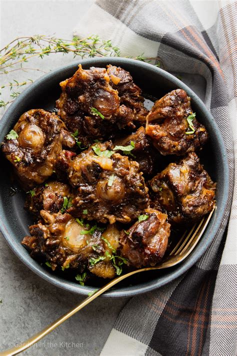 Slow Cooker Oxtail Recipe | Garden in the Kitchen