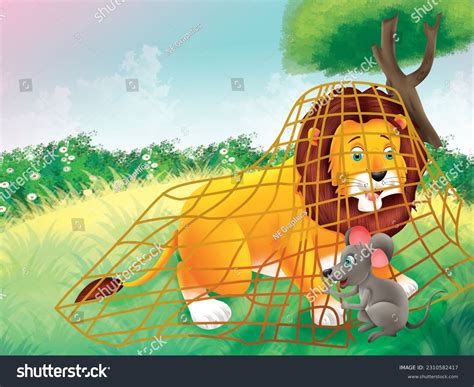 114 Lion Mouse Story Images, Stock Photos, and Vectors | Shutterstock