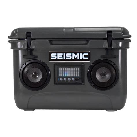 SC37WS-Gray - 37 Quart Gray Hard Cooler Box with Built-In Bluetooth ...