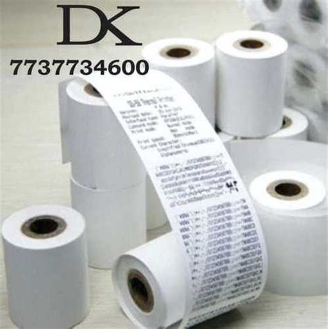 Thermal Printing Paper Roll Size: As Per Order Or Availability at Best ...