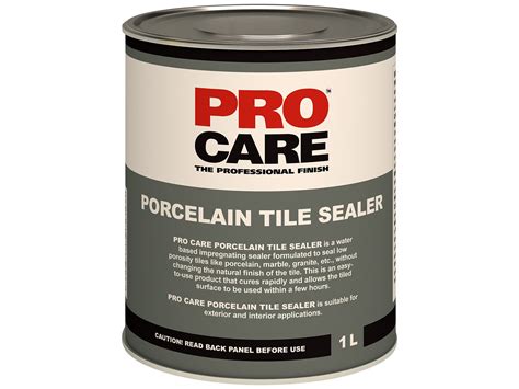 Pro Care Porcelain Tile Sealer 1L