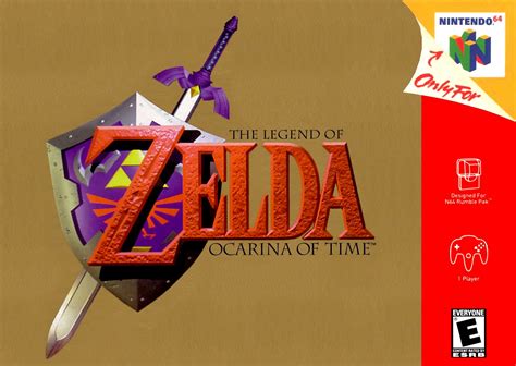 Legend of Zelda Ocarina of Time Grey Nintendo 64 Game