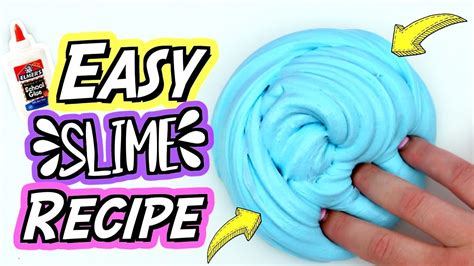 HOW TO MAKE SLIME For Beginners! NO FAIL Easy DIY Slime Recipe! - YouTube