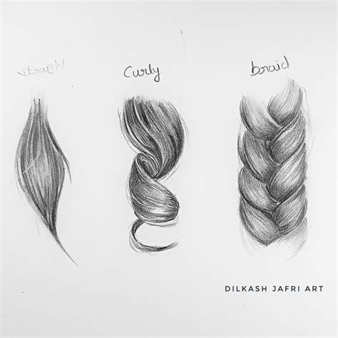 Hair drawing toturial | How to draw hair, Drawings, Drawing videos