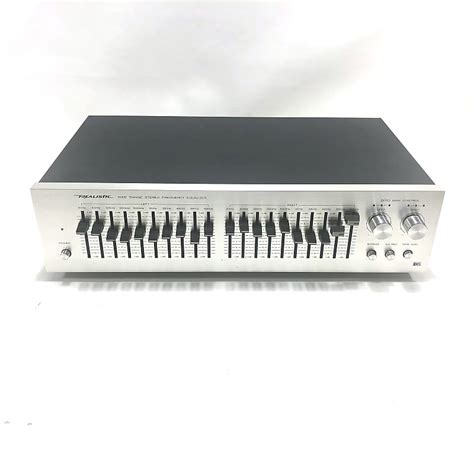 Vintage 10 Band Graphic Equalizer Realistic No. 31-2000 | Reverb