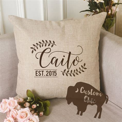 Personalized Throw Pillows - Etsy