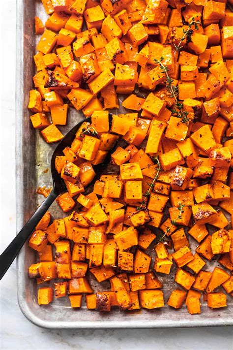 Roasted Butternut Squash Recipe (Oven Baked)