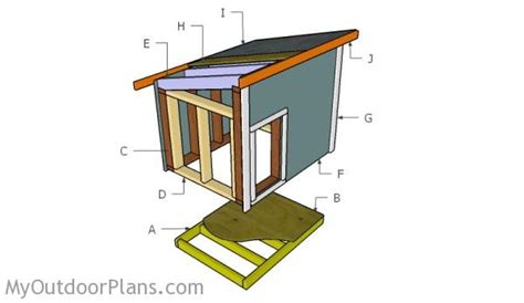 Dog House Plans for Large Dog | MyOutdoorPlans | Free Woodworking Plans ...