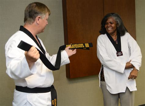 Public Affairs chief receives honorary black belt > Joint Base ...