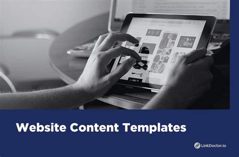 Website Content Template (9 Tips and FREE Downloads) | LinkDoctor™