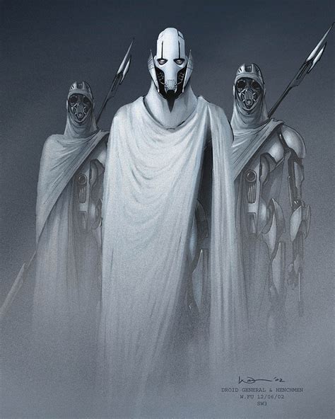 Concept Art World — General Grievous Concept Art by Warren Fu!