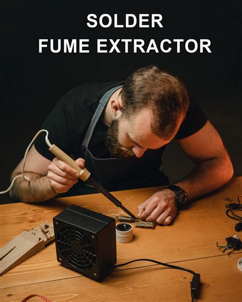 Snapklik.com : Solder Fume Extractor - MUIN 3 Stage Filtration Solder ...