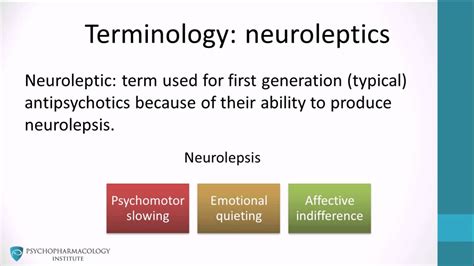 Typical vs Atypical antipsychotics part 1 - YouTube