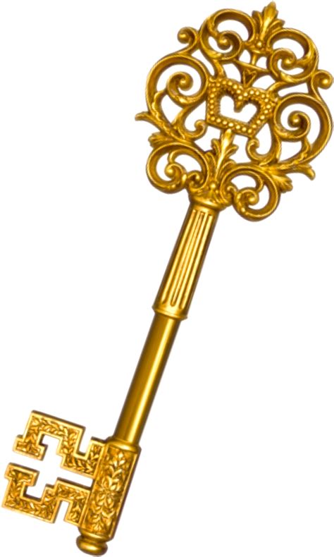 Gold Key Transparent | PNG All