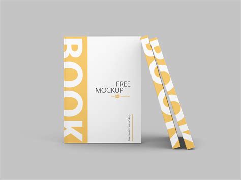 Free Book Cover Mockups (PSD)