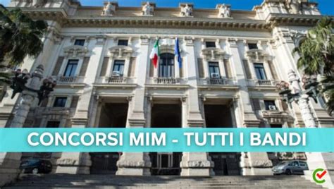 Concorsi MIM Ministero Istruzione Merito 2024 – I bandi e le guide