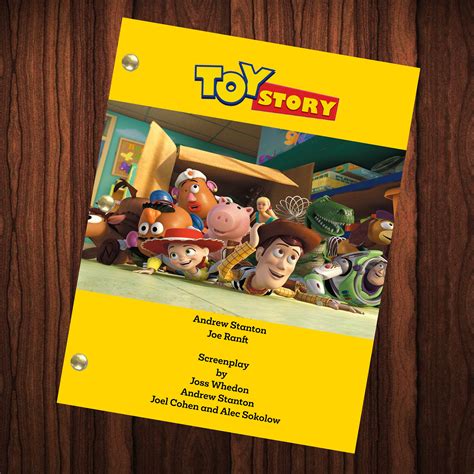 Toy Story Movie Script Reprint Full Screenplay Full Script Toy | Etsy