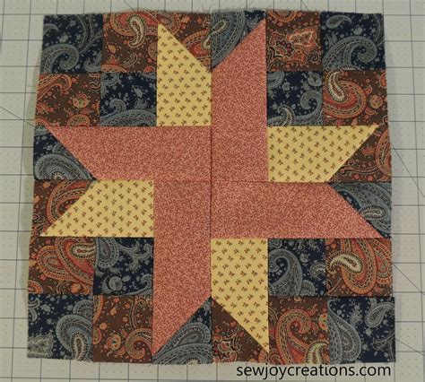 Sew Joy: How to make a 12" finished quilt block COMPLETELY out of 2 1/2 ...