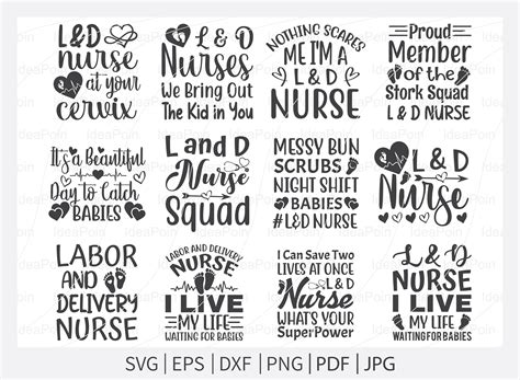 Nurse SVG Labor and Delivery Nurse Nurse Svg Bundle Nurse - Etsy