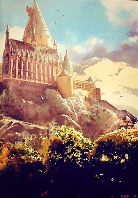 Concept art of Hogwarts. | Harry potter fan art, Hogwarts castle, Harry ...