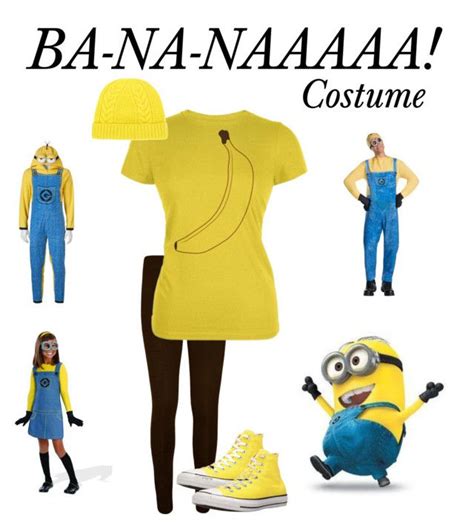 "Banana Costume" by oldglory on Polyvore featuring WearAll, N.Peal and ...