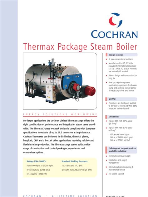 Thermax Boiler | Boiler | Energy Conversion