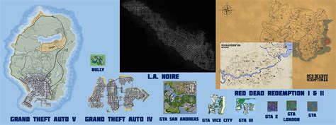 GTA Map Size Comparison