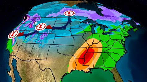 Coast To Coast Storm To Bring Snow, Rain And Colder Temps This Week ...