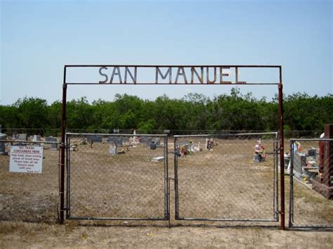 San Manuel Cemetery dans Concepcion, Texas - Cimetière Find a Grave