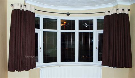 5 Sided Bay Window Curtain Rod Pictures Ideas - My Lovely Home