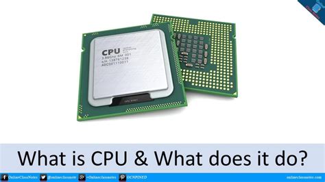 What is CPU? What are the 10 functions of CPU?