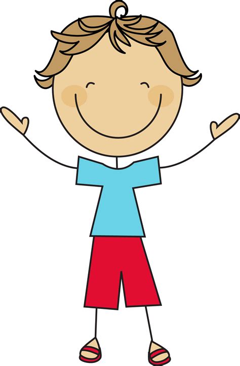 Stick Figure Kids - ClipArt Best