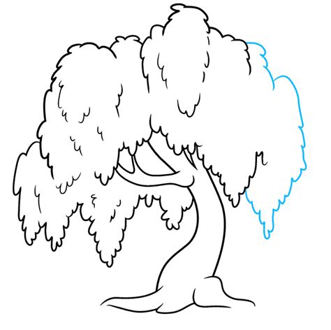 how to draw a willow tree - Hunter Ketionce