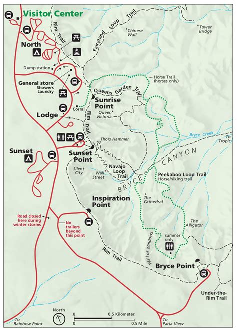 Bryce Canyon Maps | NPMaps.com - just free maps, period.