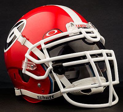 *CUSTOM* GEORGIA BULLDOGS NCAA Schutt XP Authentic GAMEDAY Football ...