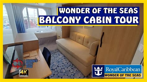 Royal Caribbean | WONDER OF THE SEAS | Balcony Cabin 7692 Tour - YouTube