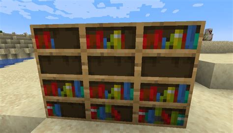 Clasic chiseled bookshelf Minecraft Texture Pack