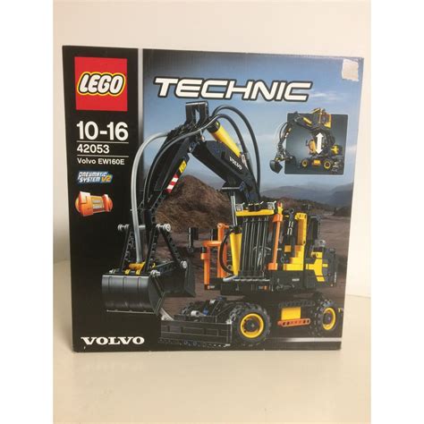 LEGO TECHNIC 42053 damaged box VOLVO EW160E