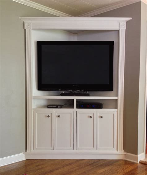 Build A Corner Cabinet Entertainment Center - Image to u