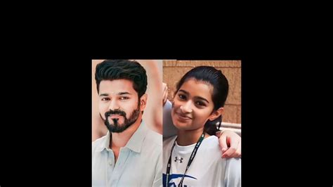 South actor thalapathy Vijay daughter Divya saaha - YouTube