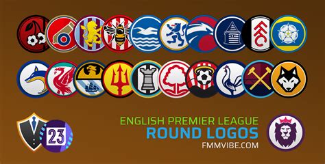 Round Logos - English Premier League - Football Manager 2023 Mobile ...