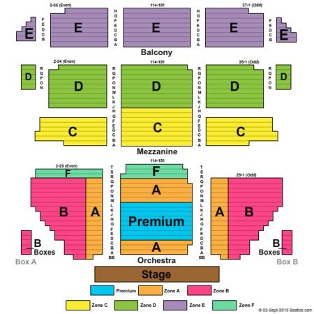 St. James Theatre Seating Chart | St. James Theatre | New York City ...