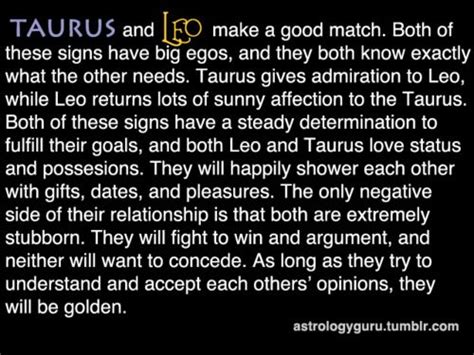 The Astrology Guru | Leo and taurus, Leo compatibility, Leo relationship