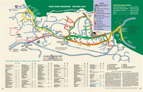 Gatlinburg Map | Gatlinburg map, Gatlinburg, Gatlinburg trolley