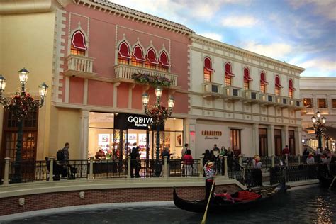 Grand Canal Shoppes - Shops & Restaurants Map, Venetian Las Vegas